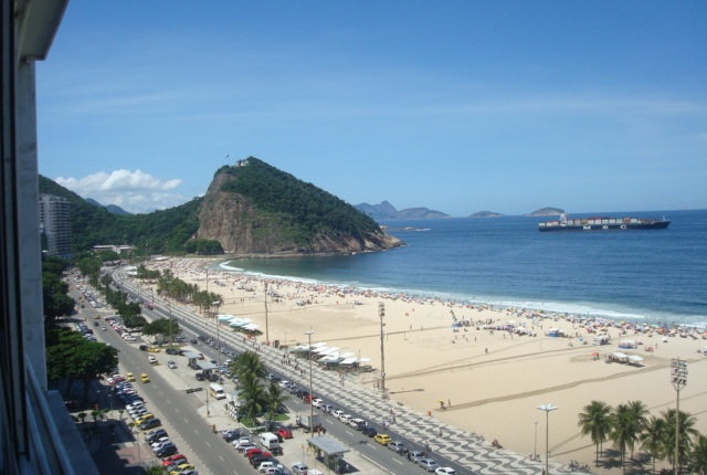 Luxo 2 quartos, vista Mar Leme/Copacabana.