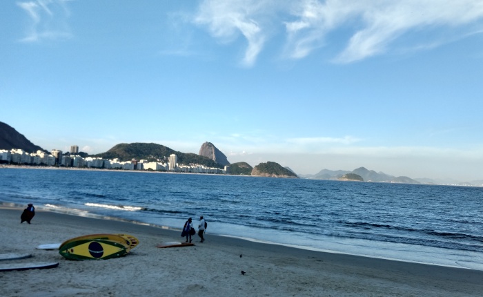 Ap.71, COPACABANA- Posto 6 – Vista lateral Praia de Copacabana